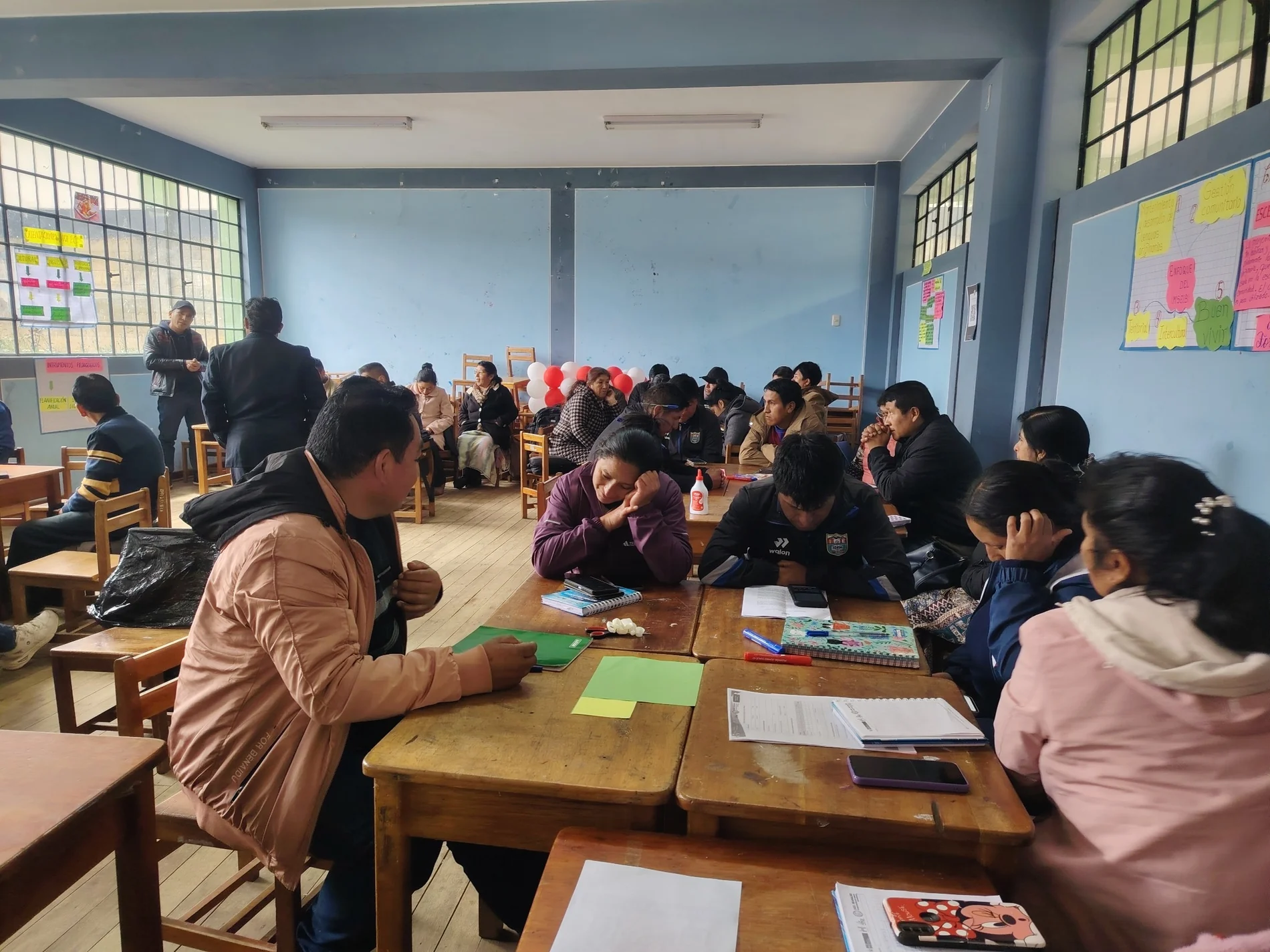Capacitación y trabajo docente